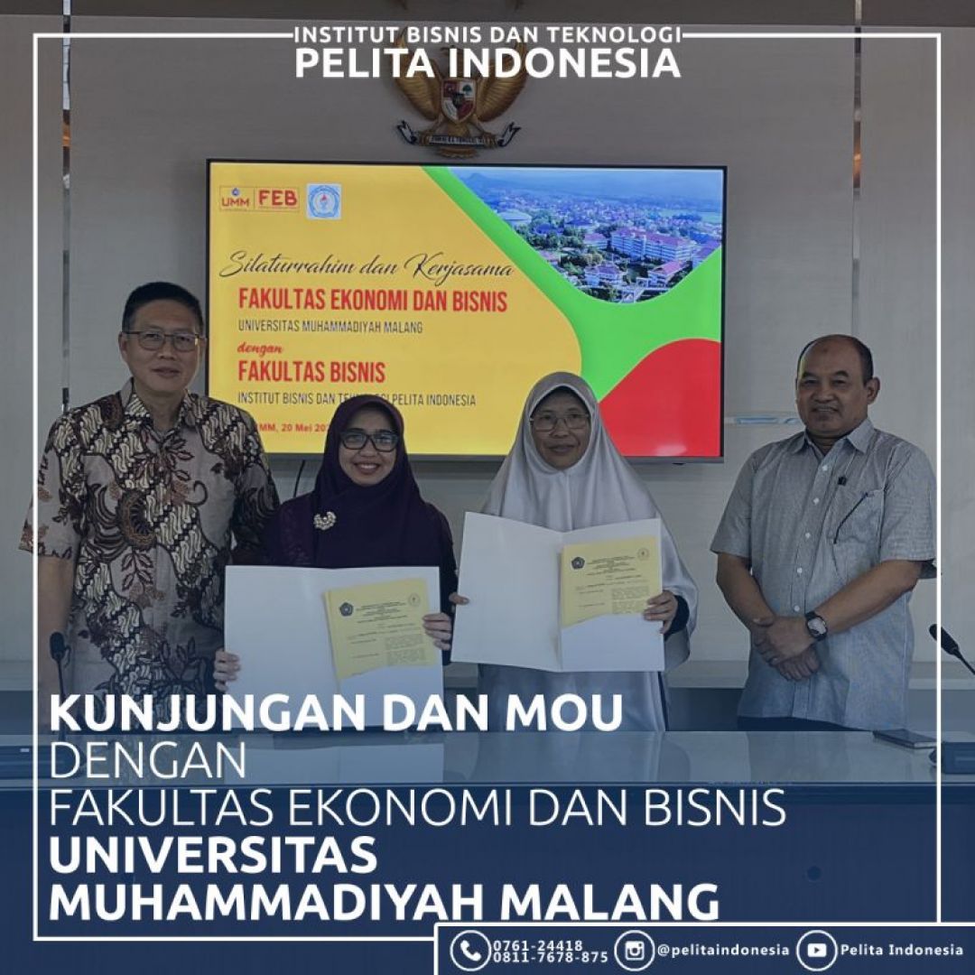 IBT Pelita Indonesia Memperkuat Silaturahmi & Kerjasama Dengan FEB UMM