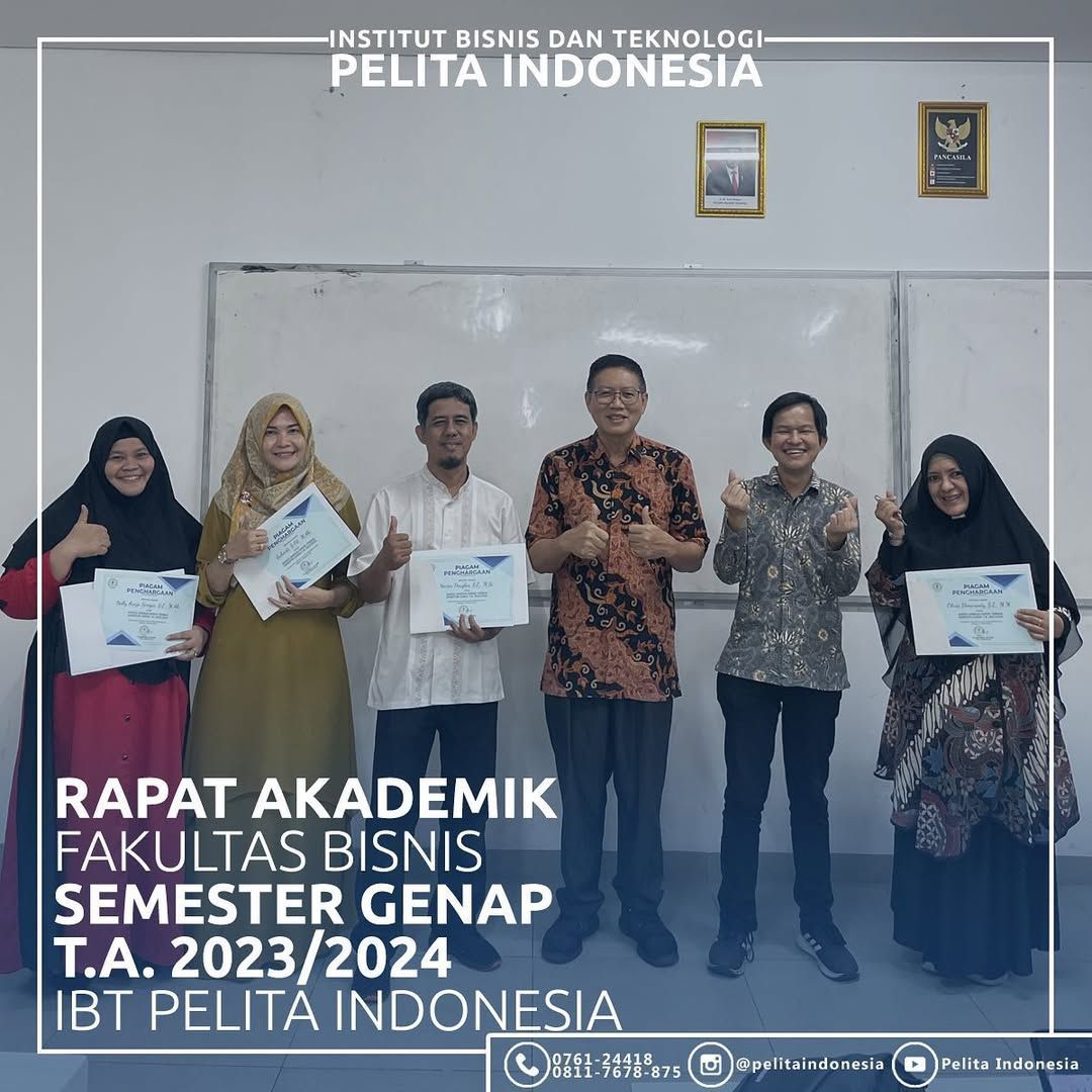 Rapat Akademik Dosen Fakultas Bisnis Semester Genap 2023/2024