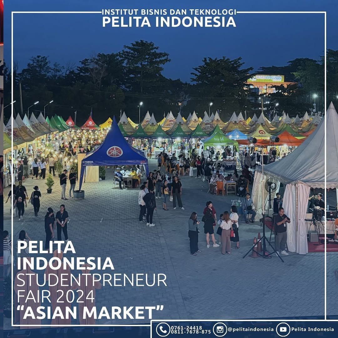 Event Akbar Pelita Indonesia Studentpreneur Fair tahun 2024 Mendulang Kesuksesan