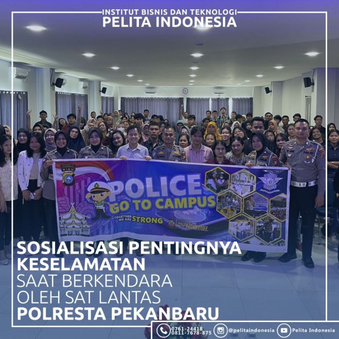 Police Goes to Campus Hadir di IBT Pelita Indonesia