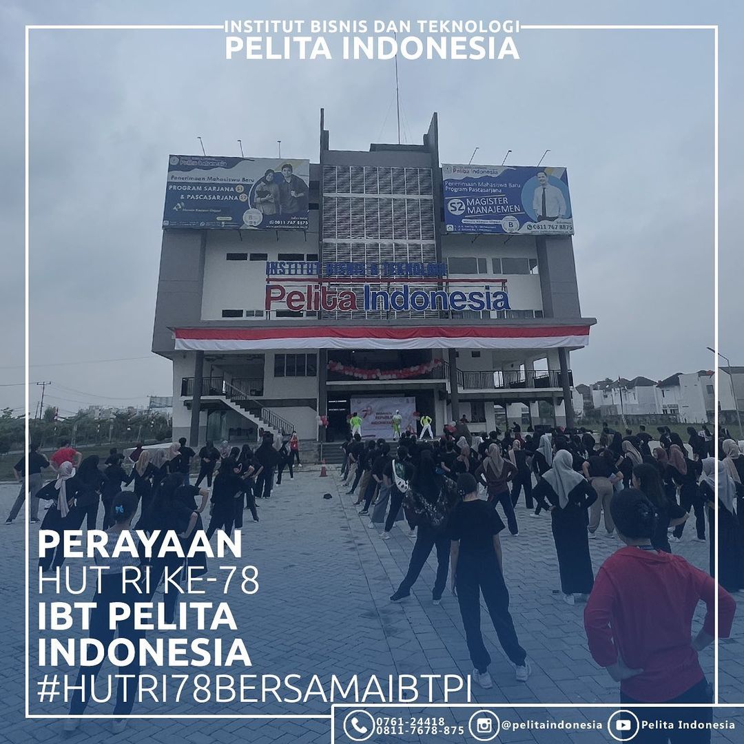 Ratusan Mahasiswa Ikuti Lomba 17 Agustus Di Kampus IBT Pelita Indonesia